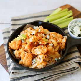 Buffalo Cauliflower - Recipe photo by TheChicSite
