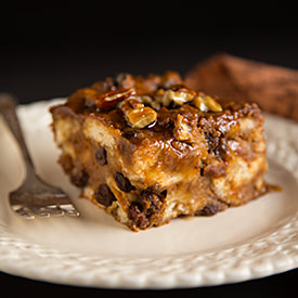 Vegan Pumpkin Bread Pudding - Recipe photo by goodneighbor