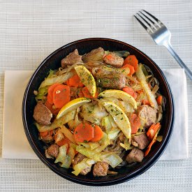 Pancit Japchae - Recipe photo by Paleo Fondue