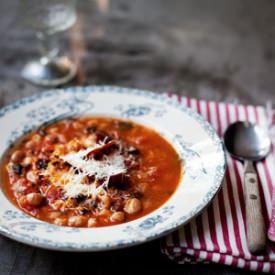 Pasta e Fagioli - Recipe photo by lazysundaycooking