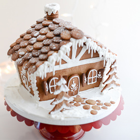 Gingerbread House Recipe &Template - Recipe photo by tikkido