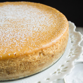 Pumpkin Cheesecake - Recipe photo by thestylistquo
