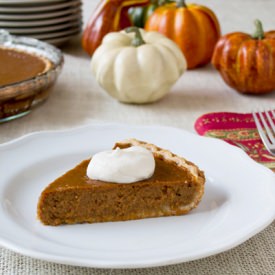 Well-Spiced Classic Pumpkin Pie - Recipe photo by CookTheStory