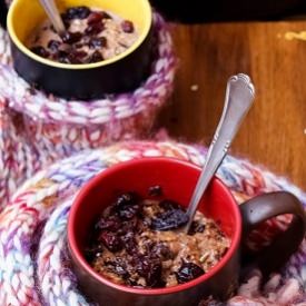 Christmas Chocolate Porridge - Recipe photo by Joasia Domowe Frykasy