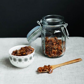Roasted Pumpkin Seeds - Recipe photo by ModernWifestyle