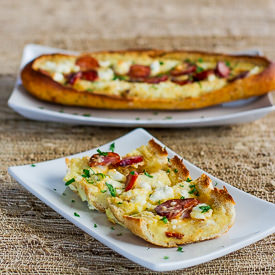 Baked Egg Boats - Recipe photo by jocooks