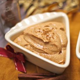 Guilt Free Pumpkin Cheesecake Dip - Recipe photo by dessertswithbenefits