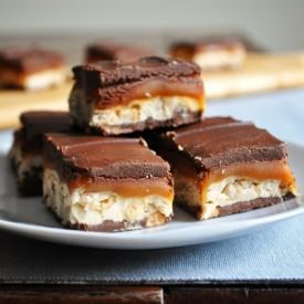 Snickers Fudge - Recipe photo by Little B Cooks