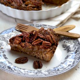 Healthy Pecan Pie - Recipe photo by deliciouslyella