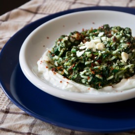 Spinach with Rice - Recipe photo by Ingeliuke