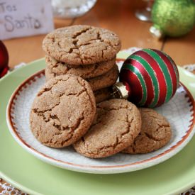 Gingersnap Cookies - Recipe photo by myfriendsbakery