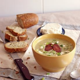 Chickpea and Broccoli Cream Soup - Recipe photo by Joasia Domowe Frykasy