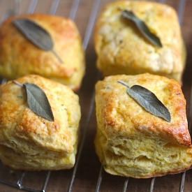 Roasted Squash and Sage Biscuits - Recipe photo by kitchenvignettes