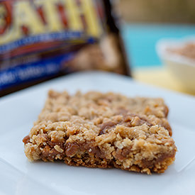 Dulce de Leche Cookies Bars - Recipe photo by shariblogs