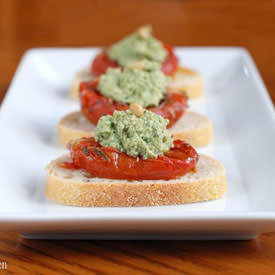 Slow-Roasted Roma Tomatoes - Recipe photo by Circle B Kitchen