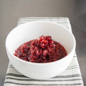 Cranberry & Pomegranate Relish - Recipe photo by Bijouxs