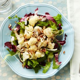 Roasted Cauliflower Salad - Recipe photo by Sweet Potato Chronicles