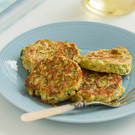 Broccoli Pancakes - Recipe photo by Carolines Blog