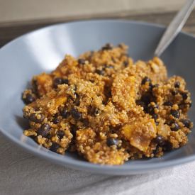 Sweet Potato Quinoa Chili - Recipe photo by kiwiandpeach