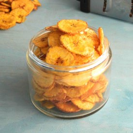 Banana | Plaintain Chips - Recipe photo by Nitha Kitchen