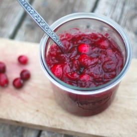 Easy 10-minute Cranberry Sauce - Recipe photo by kitchenvignettes