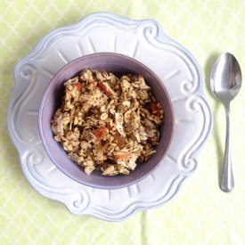 Lemon Ginger Granola - Recipe photo by buddinglotus