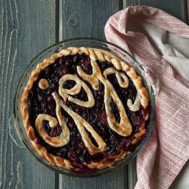 Cranberry Strawberry Pie - Recipe photo by Style Sweet CA
