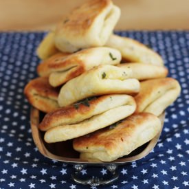 Sage & Onion Parker House Rolls - Recipe photo by Sarah-TheSugarHit