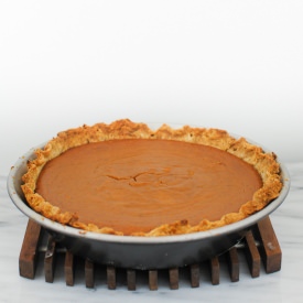 Hazelnut Pumpkin Pie - Recipe photo by buttercreamfanatic