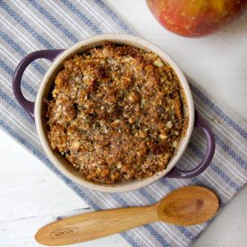 Mini Grain Free Apple Crumbles - Recipe photo by deliciouslyella