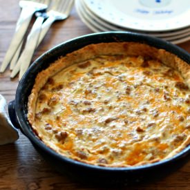 Breakfast Pie with Flaky Herb Crust - Recipe photo by Highheelstohotwheels