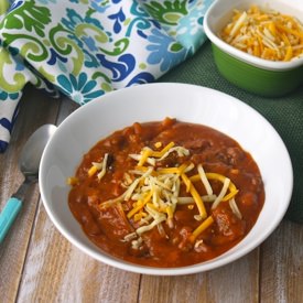 Easy Weekend Chili - Recipe photo by Grabaplate
