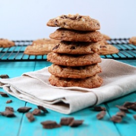 Salted Chocolate Macadamia Cookies - Recipe photo by MargaritasInTheRain