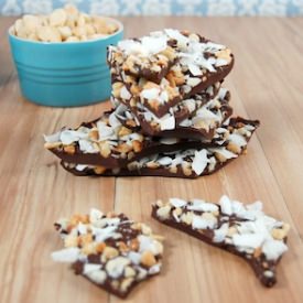 Hawaiian Chocolate Bark - Recipe photo by MargaritasInTheRain