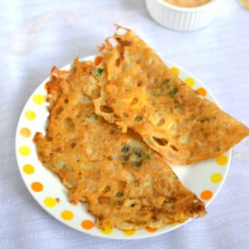 Instant Rice Flour Dosa - Recipe photo by Indian Khana