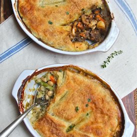Vegetable and Beef Pot Pies - Recipe photo by TheWimpyVegetarian