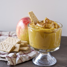 Pumpkin Pie Protein Dip - Recipe photo by proshapefitness