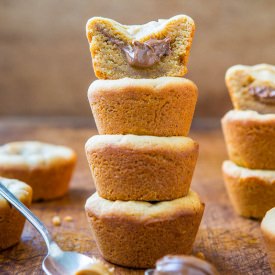 Chocolate PB-Stuffed PB Cookie Cups - Recipe photo by Averie