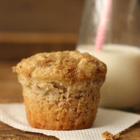 Banana Crumbs Muffin - Recipe photo by lizasetiawan