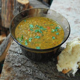Lentil Soup - Recipe photo by Greedy Foodster
