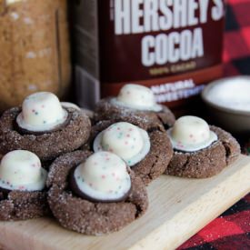 Chocolate Peppermint Blossoms - Recipe photo by handsoccupied