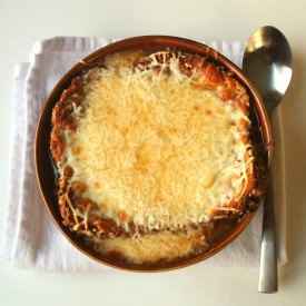 French Onion Soup - Recipe photo by MomWhatsForDinner