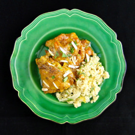 Chicken and Apricot Tagine - Recipe photo by Something New For Dinner