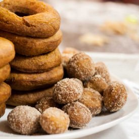 Apple Cider Donuts - Recipe photo by fatboyeats