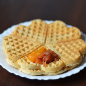 Semolina Waffles - Recipe photo by whiness