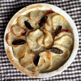 Boulangère Potatoes - Recipe photo by Spadeforkspoon