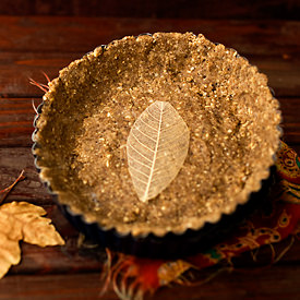 Acorn Flour Pie Crust - Recipe photo by SpicieFoodie