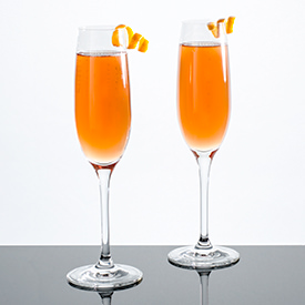 The Seelbach Cocktail - Recipe photo by kitchenriffs