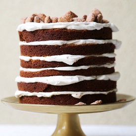 Gingerbread Layer Cake - Recipe photo by the little epicurean