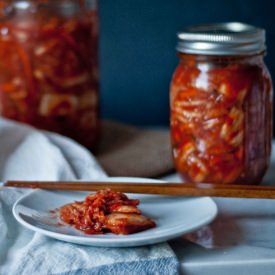 Homemade Kimchi - Recipe photo by tworedbowls
